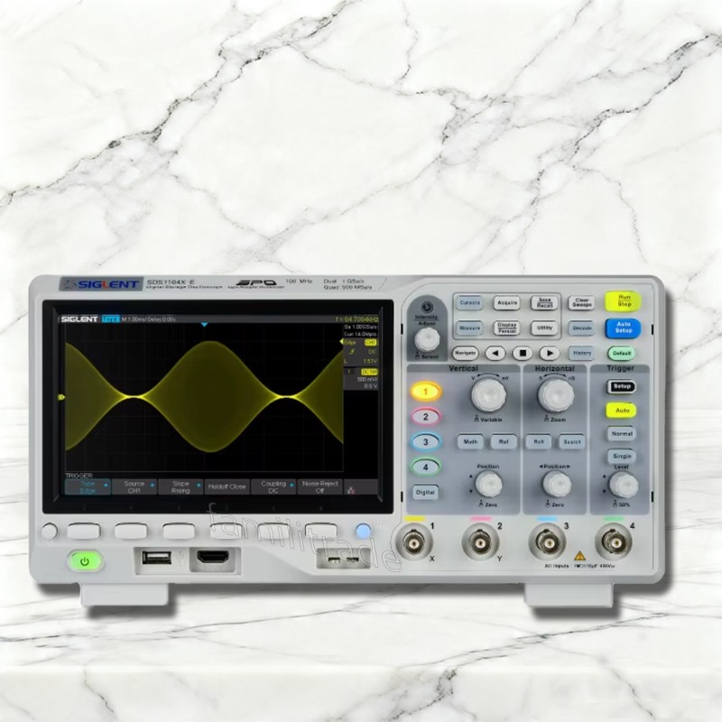Digital Storage Oscilloscope 100Mhz 4Ch - 1PC SIGLENT SDS1104X-E 100MHz 4채널 디지털