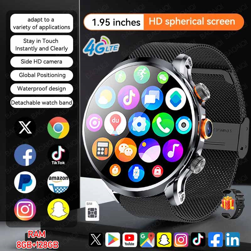 Khadas Vim4 8Gb - 5G/4G 전체 Netcom 스마트 시계 680*680