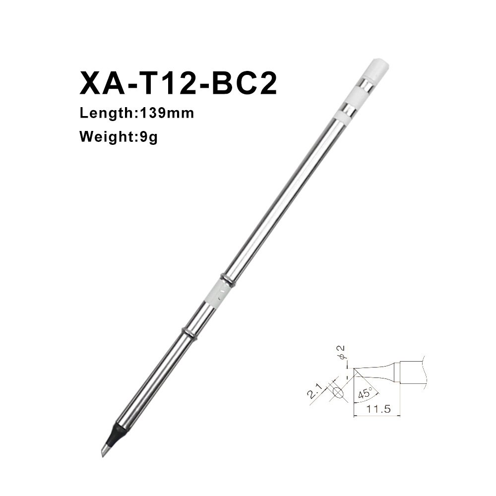 Soldering Station T12 Oled - QUICKO XA 고급 T12-BC2 솔더 철