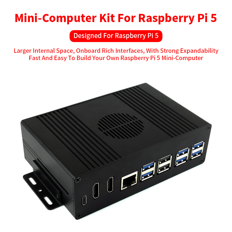 Raspberry Pi 5 8Gb Kit - Raspberry Pi 5 올인원 미니 컴퓨터