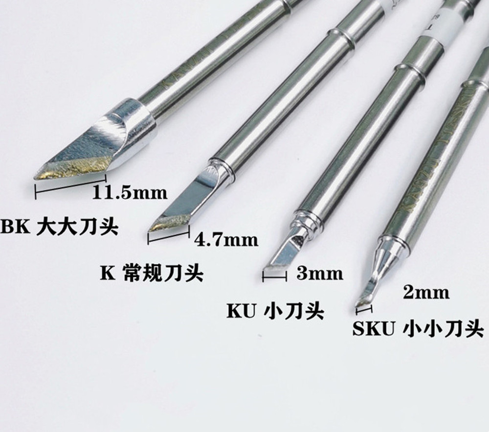 Soldering Station T12 Oled - T12-BK/SKU/C6/C8/C10/C15 용접 인두 팁은 OLED&STC-LED T12