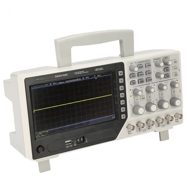 Digital Storage Oscilloscope 100Mhz 4Ch - Hantek DSO4104C 디지털 스토리지 오실로스코프 4CH