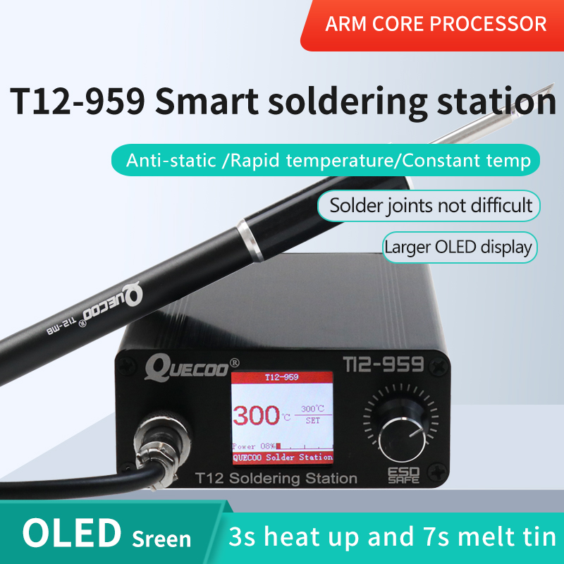 T12-959 V5.1 납땜 스테이션 전자 납땜 인두  - Soldering Station T12 Oled 리뷰 및 가격