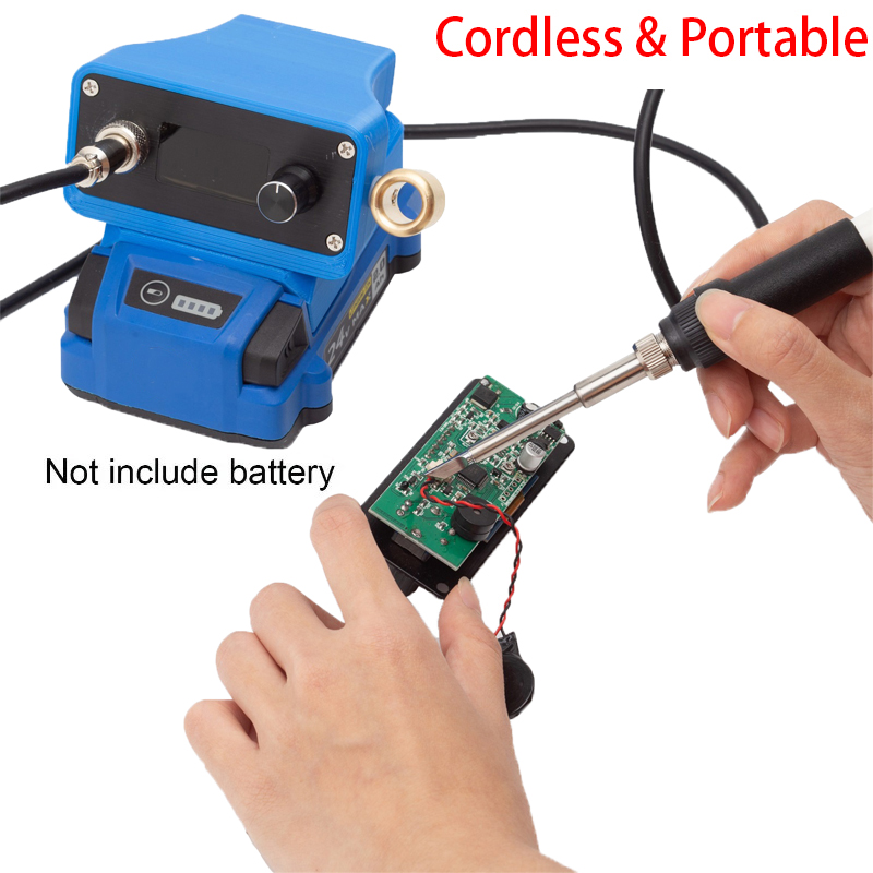 코발트 24V 리튬 이온 배터리용 T12 납땜 스테이션 - Soldering Station T12 Oled 리뷰 및 가격