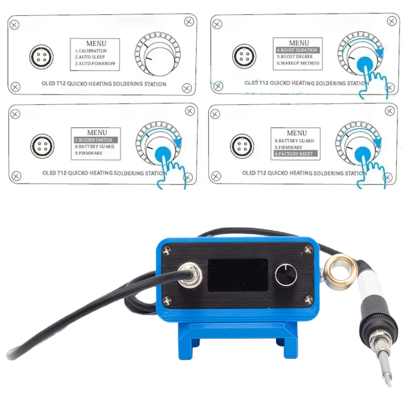 코발트 24V 리튬 이온 배터리용 T12 납땜 스테이션 - Soldering Station T12 Oled 리뷰 및 가격