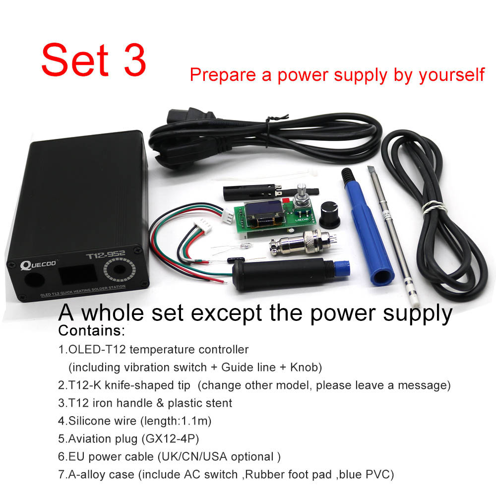 T12 STC-OLED 납땜 스테이션 철 DIY 부품  - Soldering Station T12 Oled 리뷰 및 가격