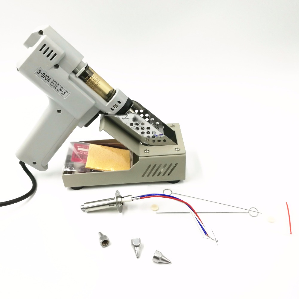 S-993A 전기 진공 납땜 제거 펌프 납 흡입기 10 - Desoldering Gun Vacuum Electric 리뷰 및 가격