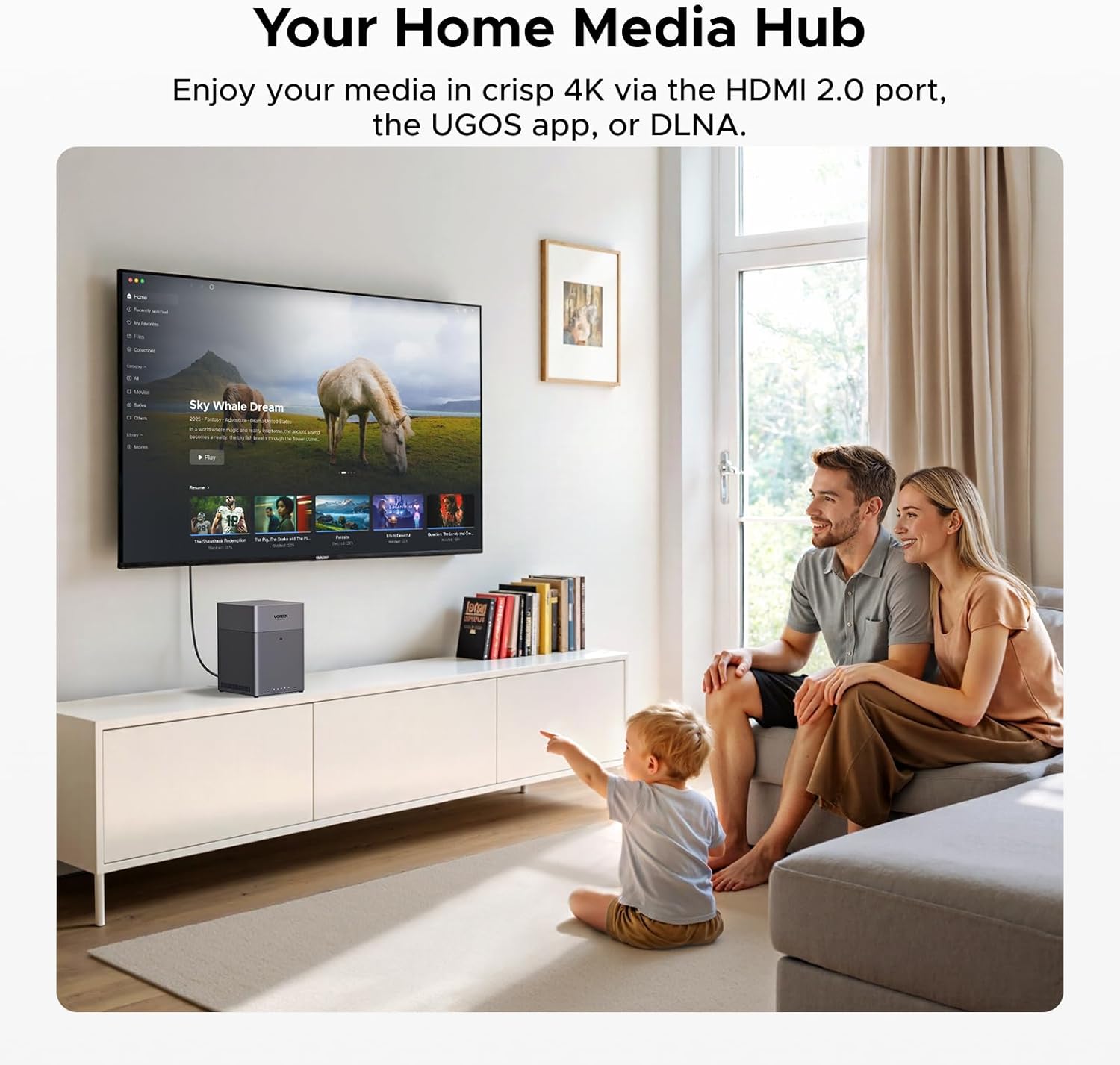 UGREEN NAS DH4300 플러스 4베이 데스크탑 - Khadas Vim4 8Gb 리뷰 및 가격
