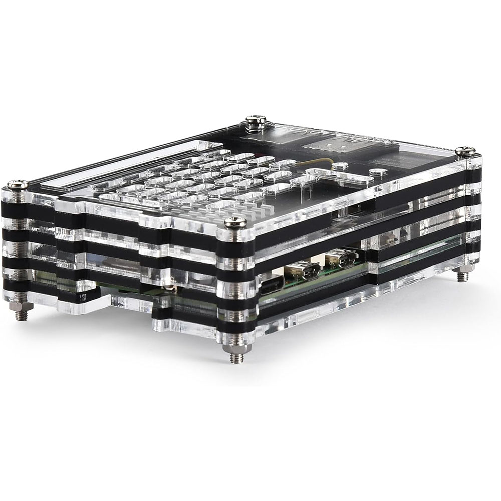 액티브 쿨러 냉각 선풍기 키트가 있는 아크릴 케이스,  - Raspberry Pi 5 8Gb Kit 리뷰 및 가격